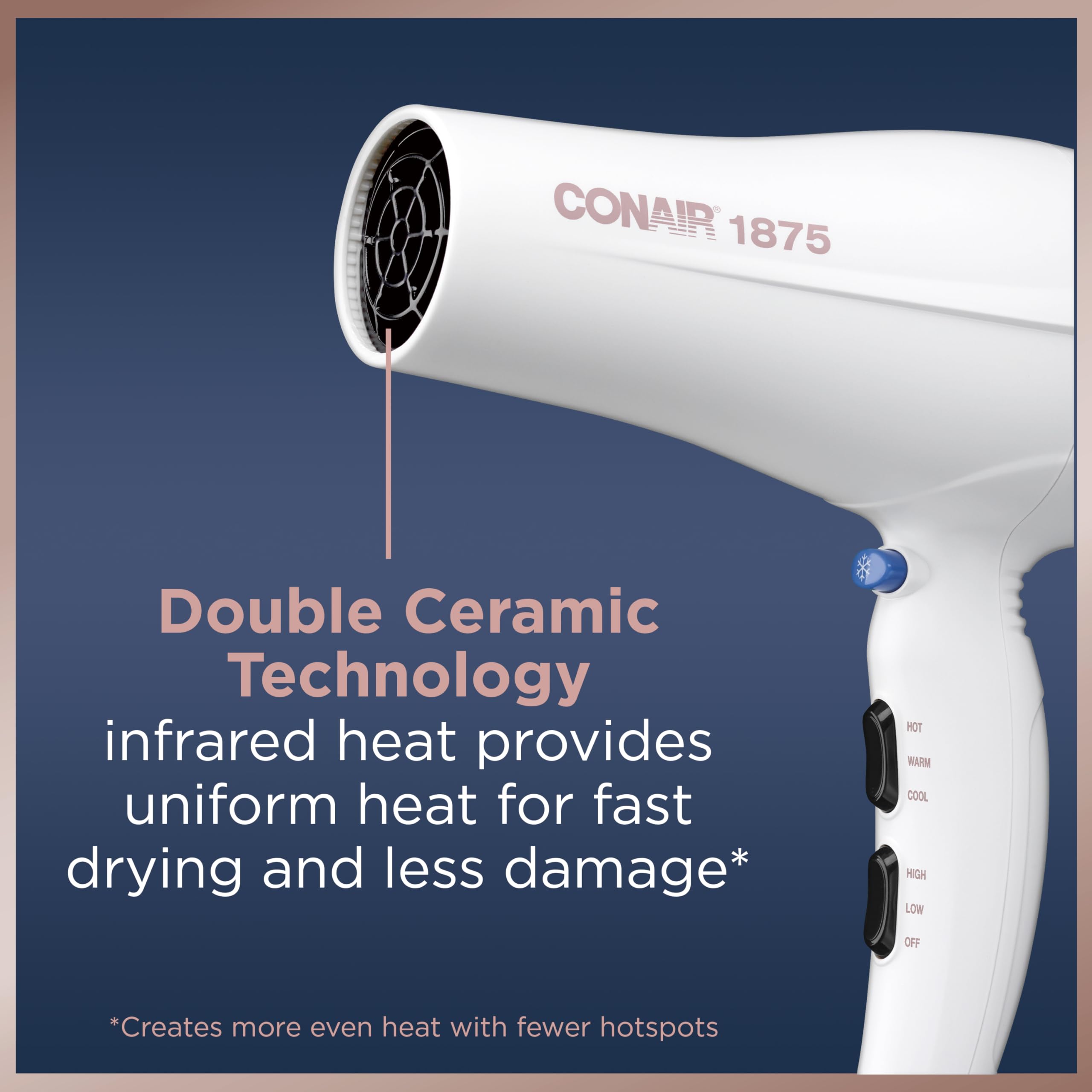 Foto 7 pulgar | Secadora de Cabello Conair con Difusor Ionic Tech-Venta Internacional