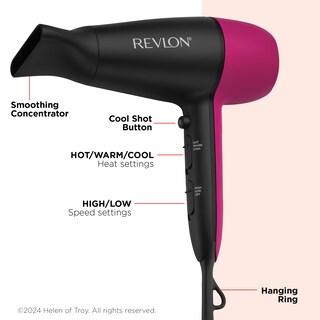 Foto 2 | Secador de Pelo Revlon Perfect Match Ceramic Tourmaline Ionic 1875w - Venta Internacional