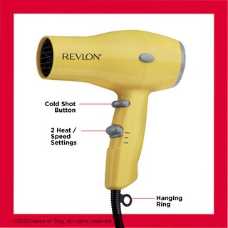 Foto 4 | Secadora de Pelo Revlon Compact 1875w Amarilla - Venta Internacional