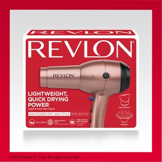Foto 7 | Secador de Pelo Revlon Light & Fast 1875w con Revestimiento Cerámico Iónico - Venta Internacional
