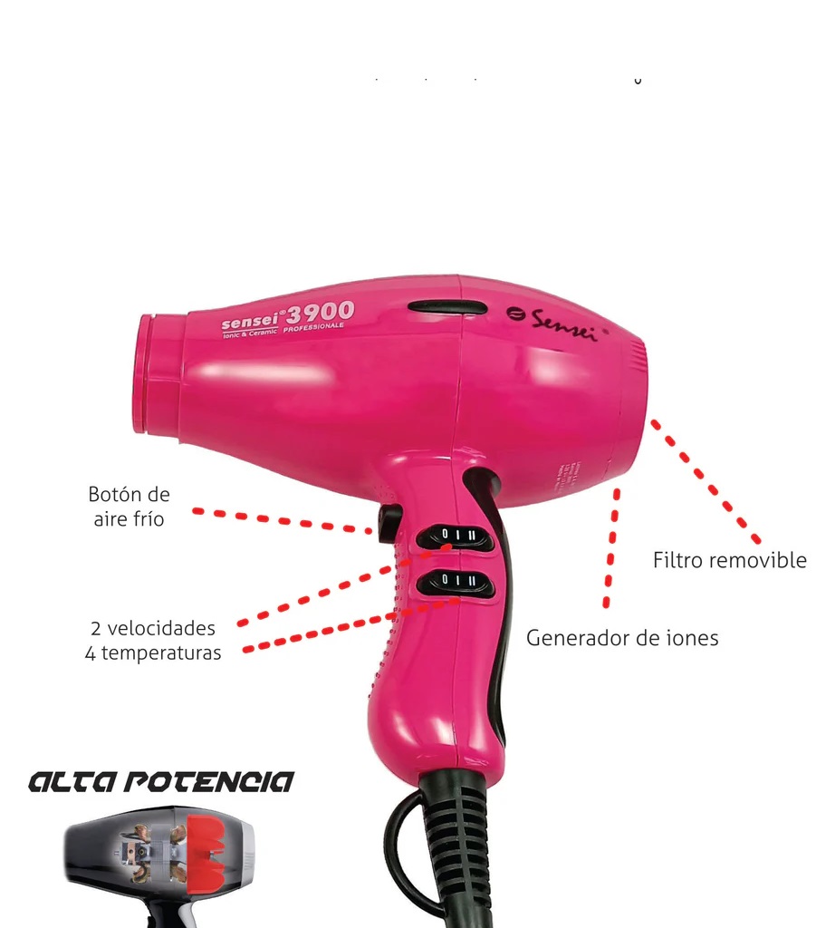 Foto 6 pulgar | Secadora De Cabello Profesional Hp-sr Sensei