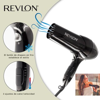 Foto 4 | Secadora Revlon Secado Rapido Con Concentrador Semi Profesional Alambrica