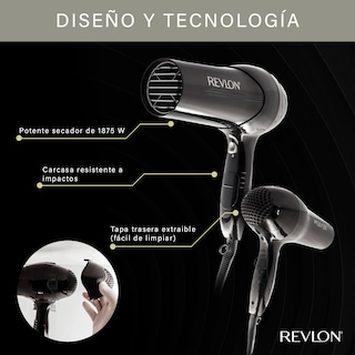 Foto 5 | Secadora Revlon Secado Rapido Con Concentrador Semi Profesional Alambrica