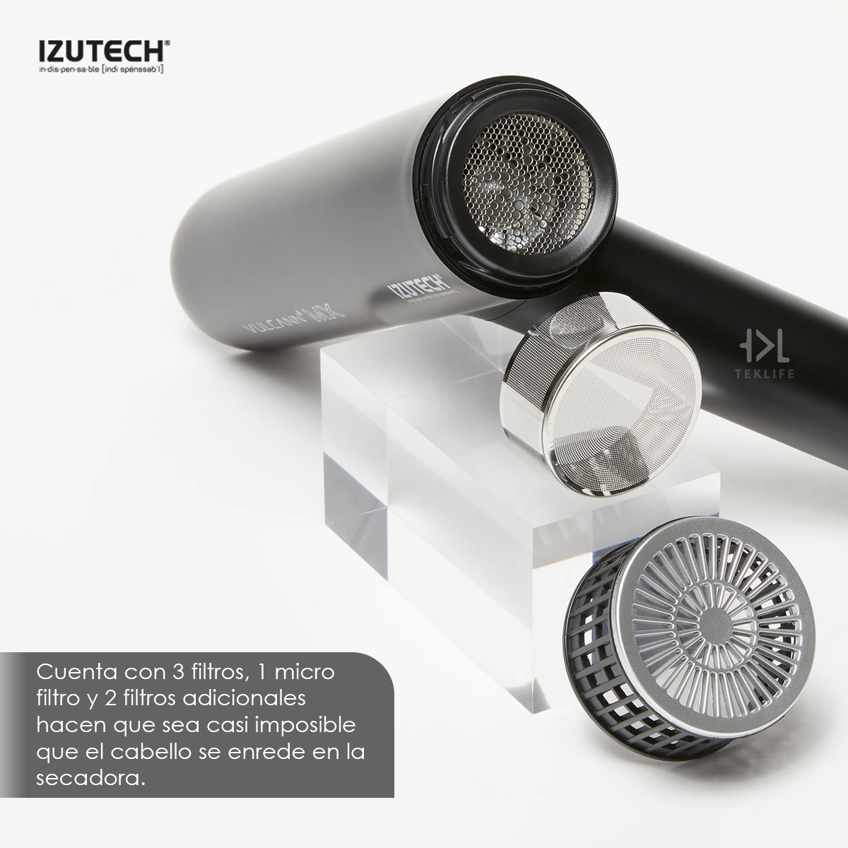 Foto 6 pulgar | Secadora Izutech Vulcann Mx Original 1875w Profesional