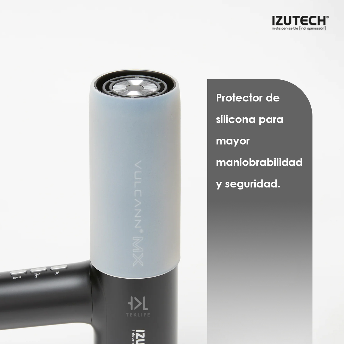 Foto 7 pulgar | Secadora Izutech Vulcann Mx Original 1875w Profesional