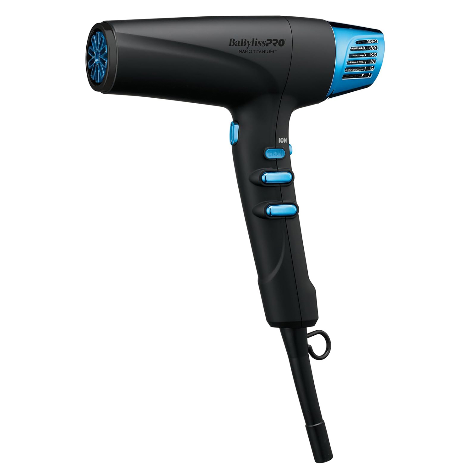Secadora Babyliss Negro 3 Vel Nanotitanium 1600w Bntmb9100es