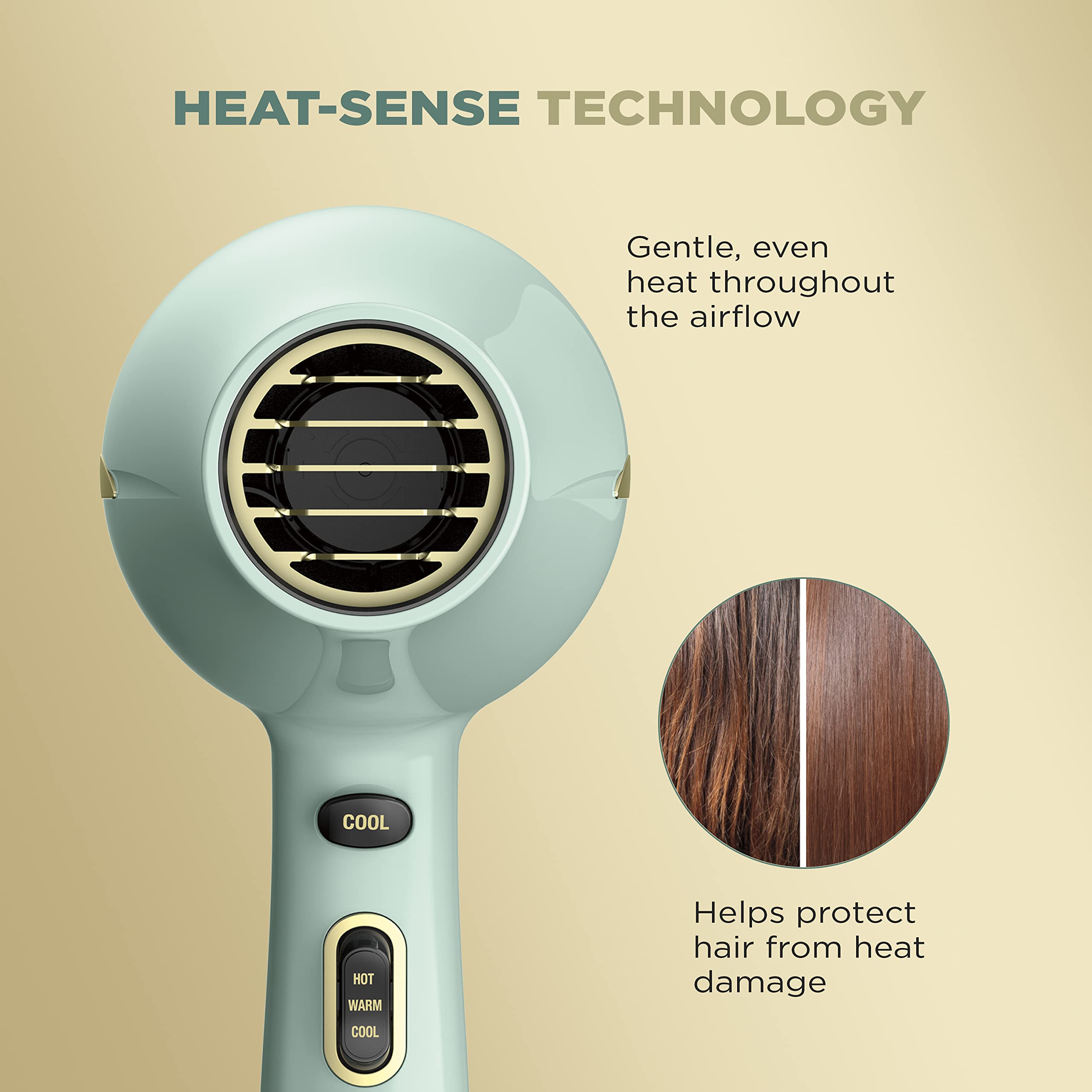 Foto 3 pulgar | Secador de Pelo Conair Infinitipro Heat Protect 1875w con Difusor - Venta Internacional
