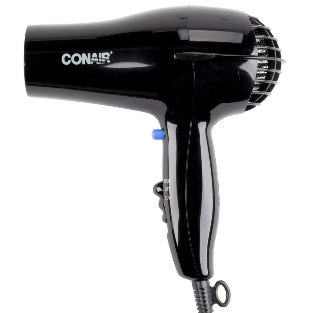 Secador de Pelo Conair 047bw Negro 1600w 2 Velocidades - Venta Internacional
