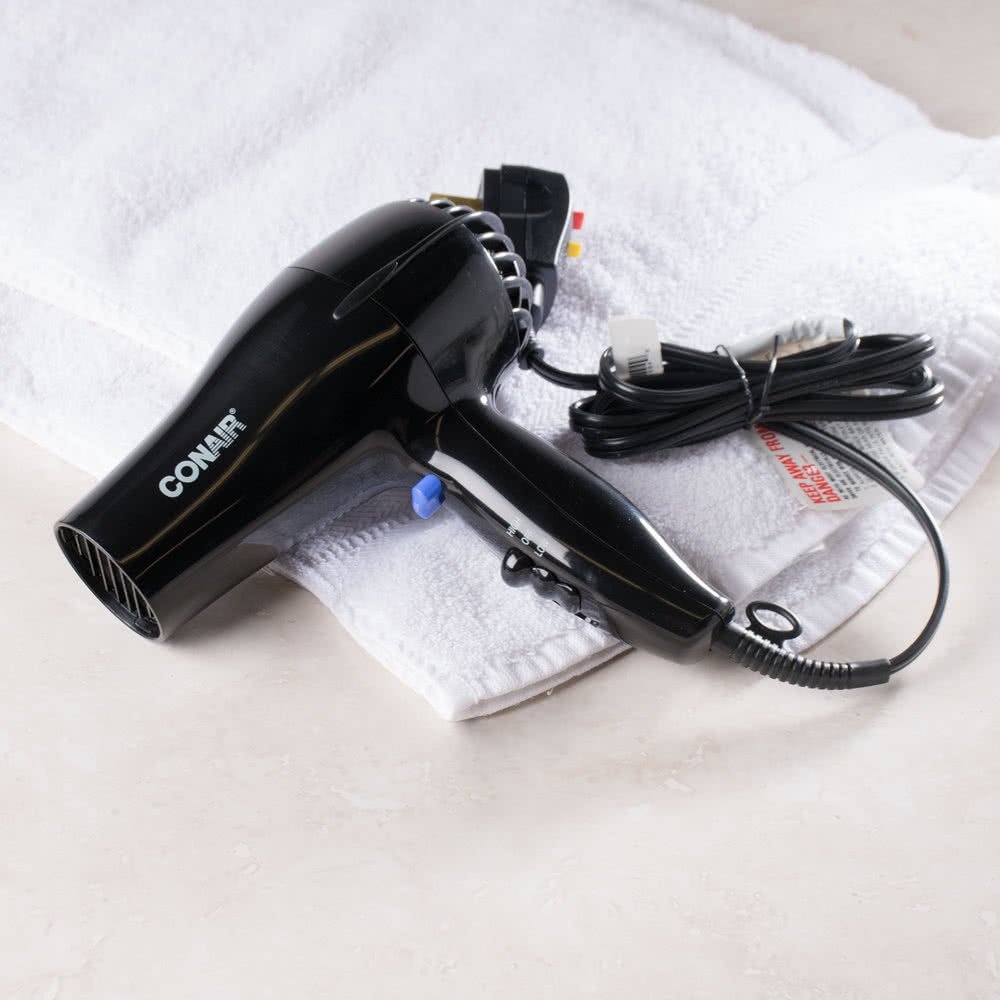 Foto 7 pulgar | Secador de Pelo Conair 047bw Negro 1600w 2 Velocidades - Venta Internacional
