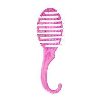 Foto 5 pulgar | Cepillo Húmedo Shower Detangler Pink Glitter - Venta Internacional.