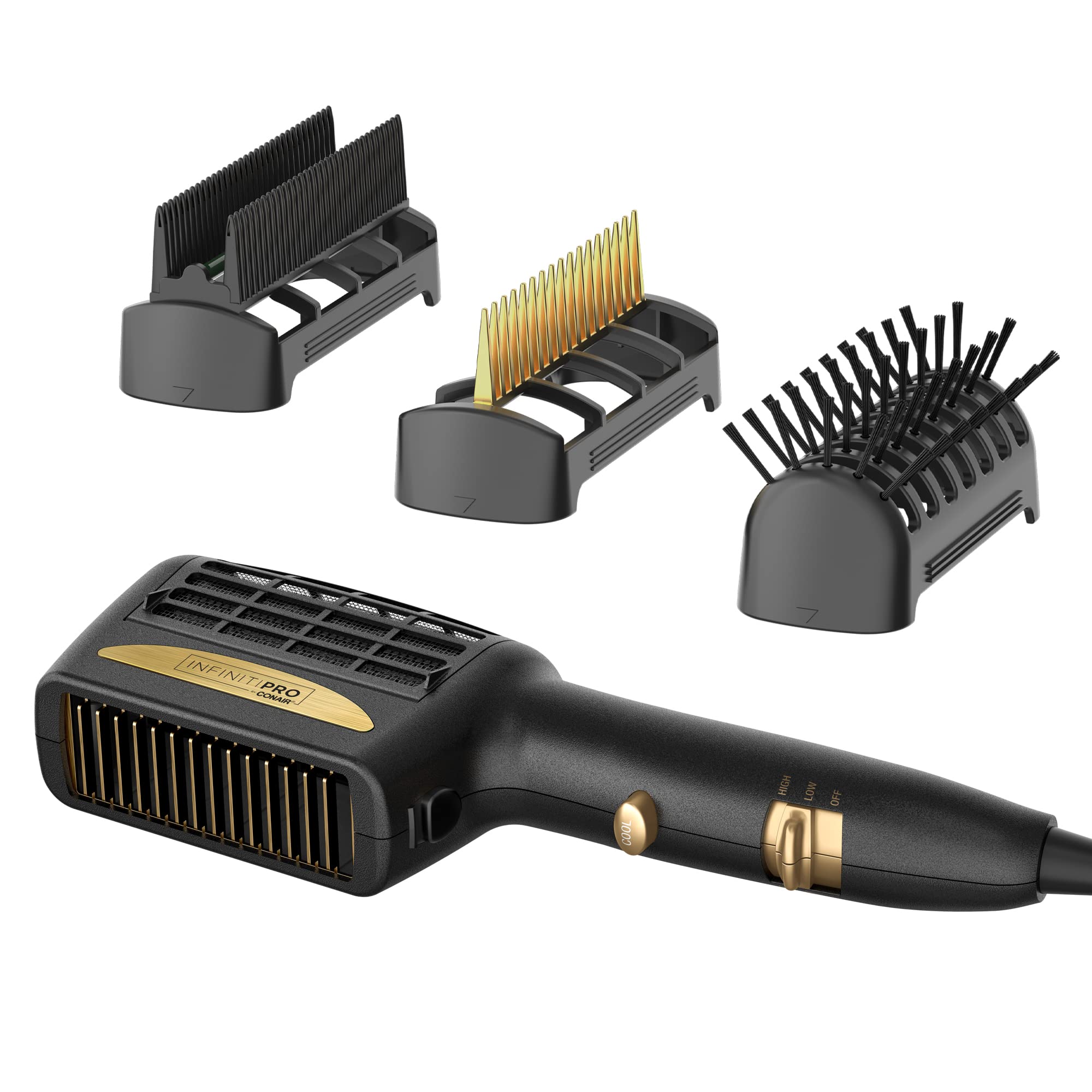Secador de Pelo Infinitipro Conair 3 En 1 1875 Watts con 3 Accesorios - Venta Internacional