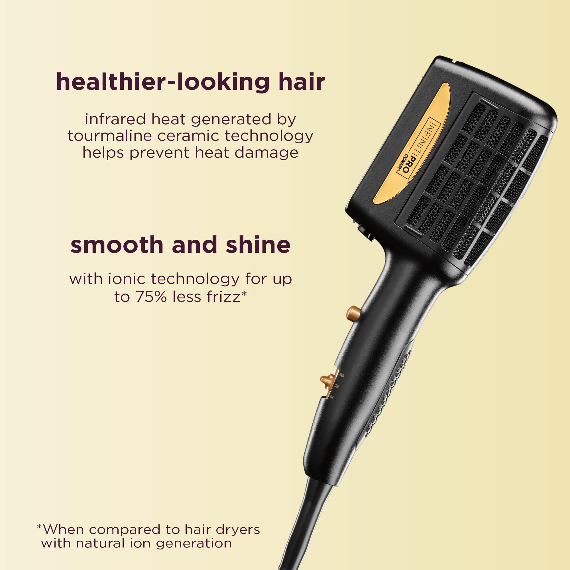 Foto 6 pulgar | Secador de Pelo Infinitipro Conair 3 En 1 1875 Watts con 3 Accesorios - Venta Internacional