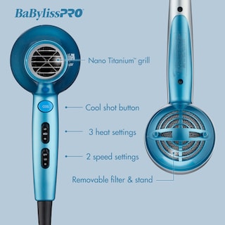 Foto 2 | Secador De Pelo Babylisspro Professional Lightweight Ionic - Venta Internacional.