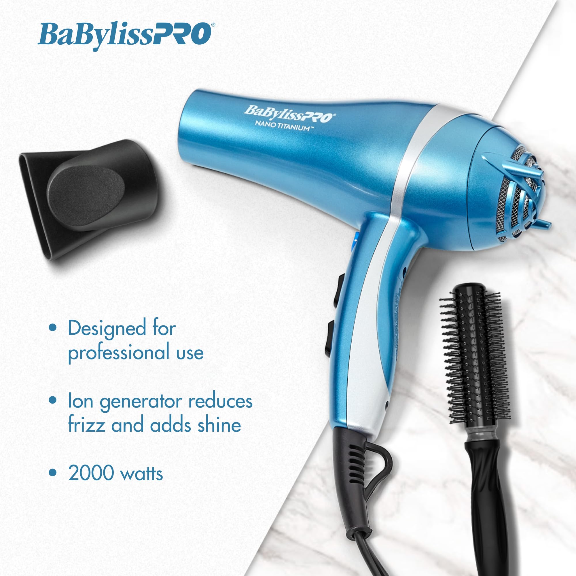 Foto 4 pulgar | Secador De Pelo Babylisspro Professional Lightweight Ionic - Venta Internacional.