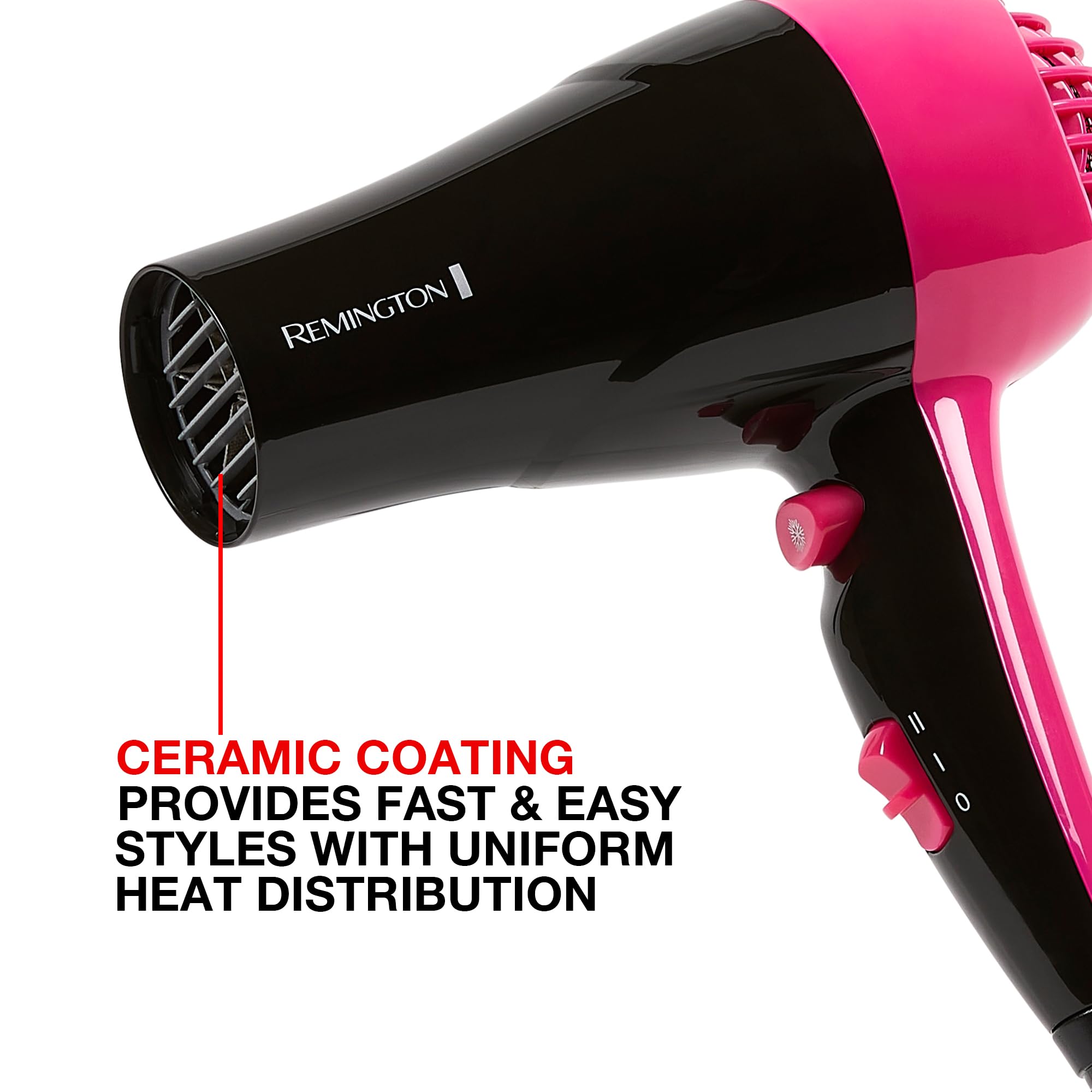 Foto 4 pulgar | Secador de Pelo Remington Compact Styler Ceramic 1875 w Tamaño de Viaje - Venta Internacional