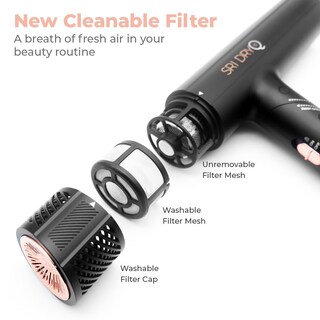 Foto 3 | Secador De Pelo Skin Research Institute Dryq Smart Lightweight - Venta Internacional.