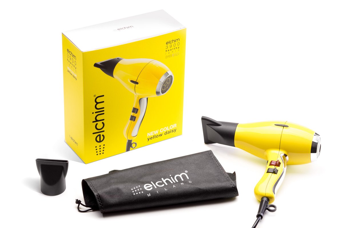 Foto 7 pulgar | Secador De Pelo Elchim 3900 Healthy Ionic Yellow Daisy 220v - Venta Internacional.