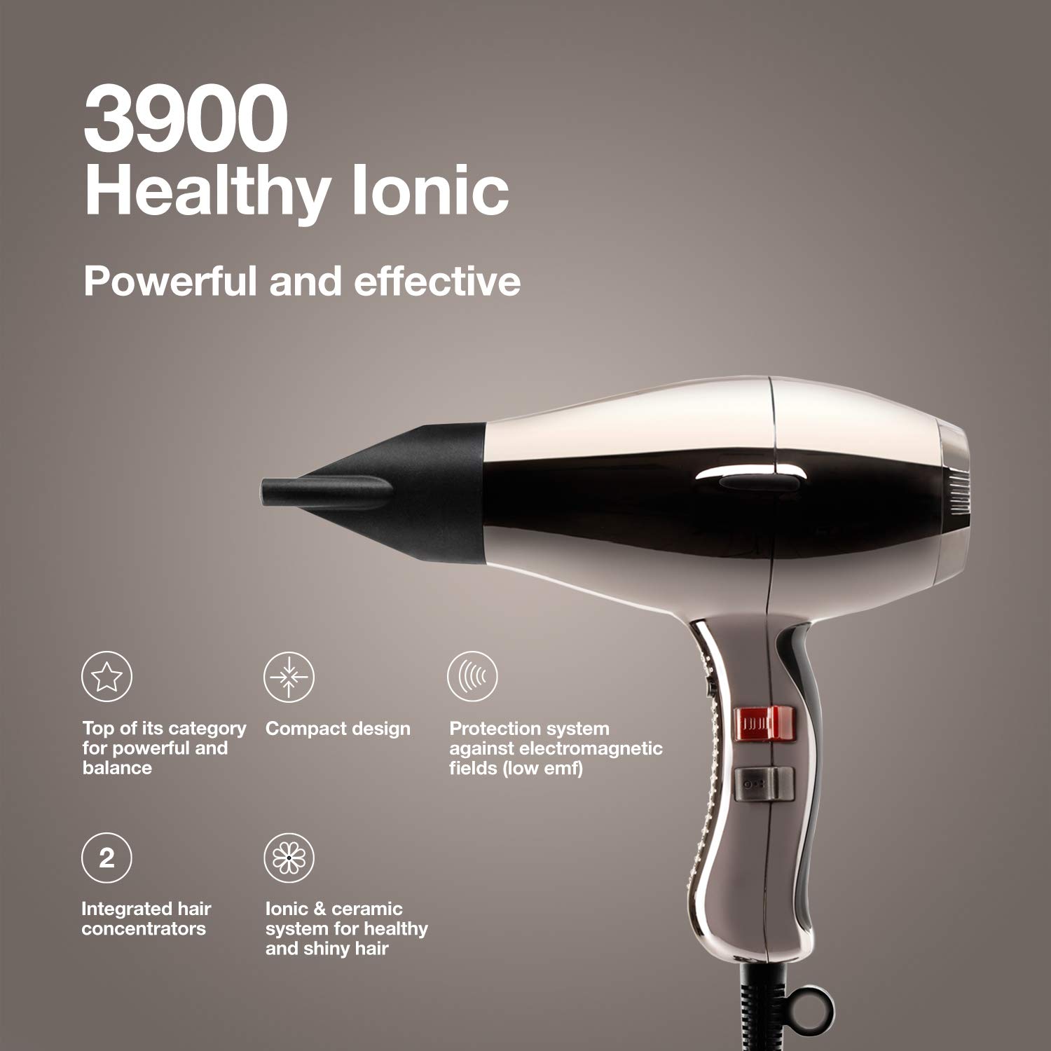 Foto 3 pulgar | Secador De Pelo Elchim 3900 Healthy Ionic - Venta Internacional.