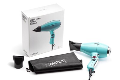 Foto 7 | Secador De Pelo Elchim 3900 Light Ionic Light Blue 3900w - Venta Internacional.