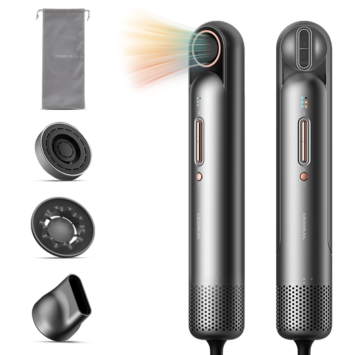Foto 1 | Secador De Pelo Deerma Super Portable Mini Travel Con Difusor - Venta Internacional.