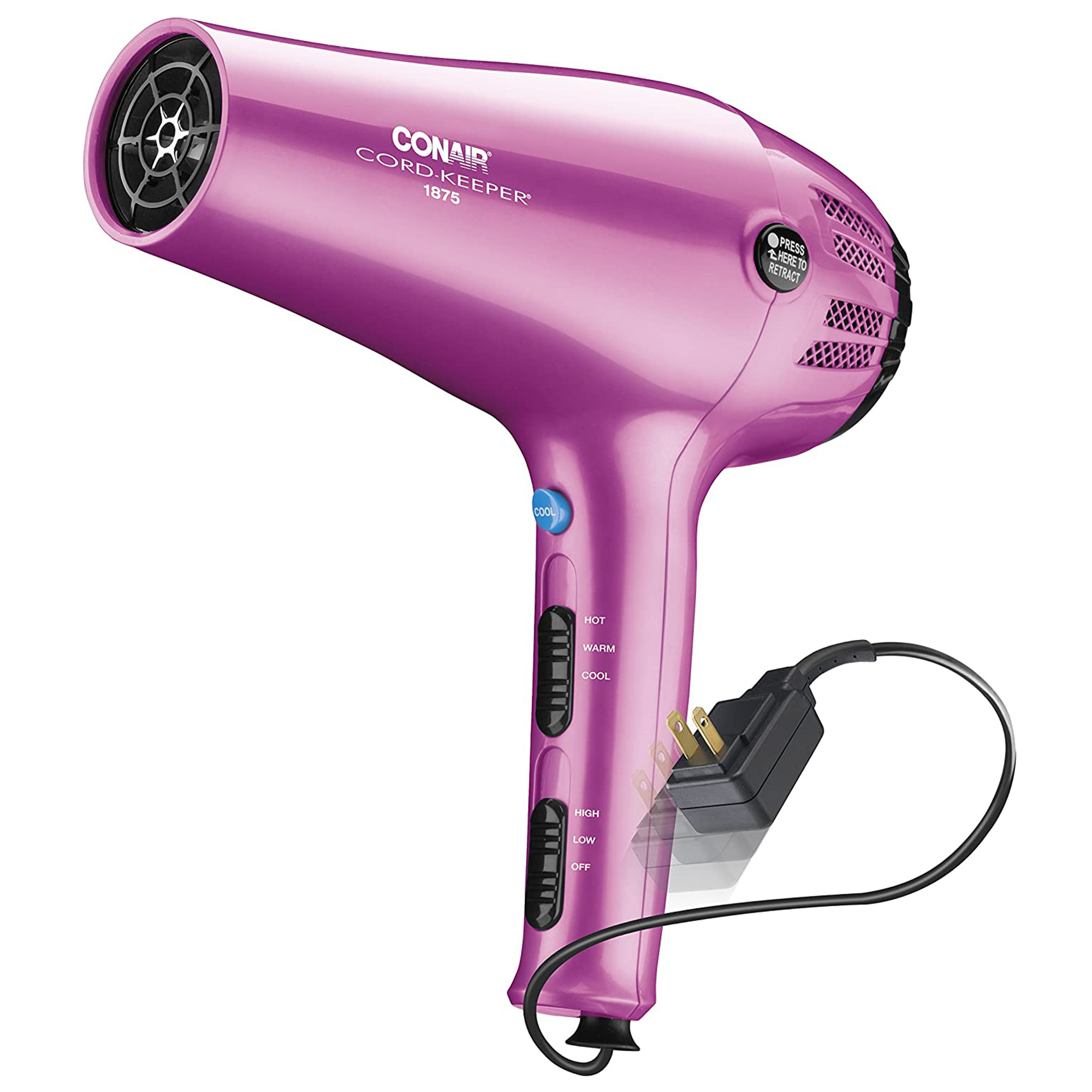 Foto 1 | Secadora Conair 1875 V Cable-keeper Rosa Difusor
