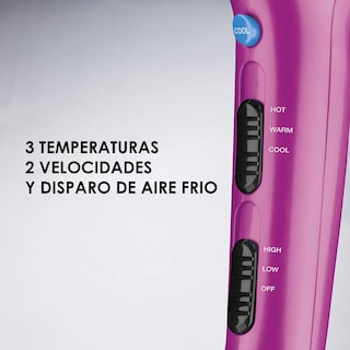 Foto 4 | Secadora Conair 1875 V Cable-keeper Rosa Difusor