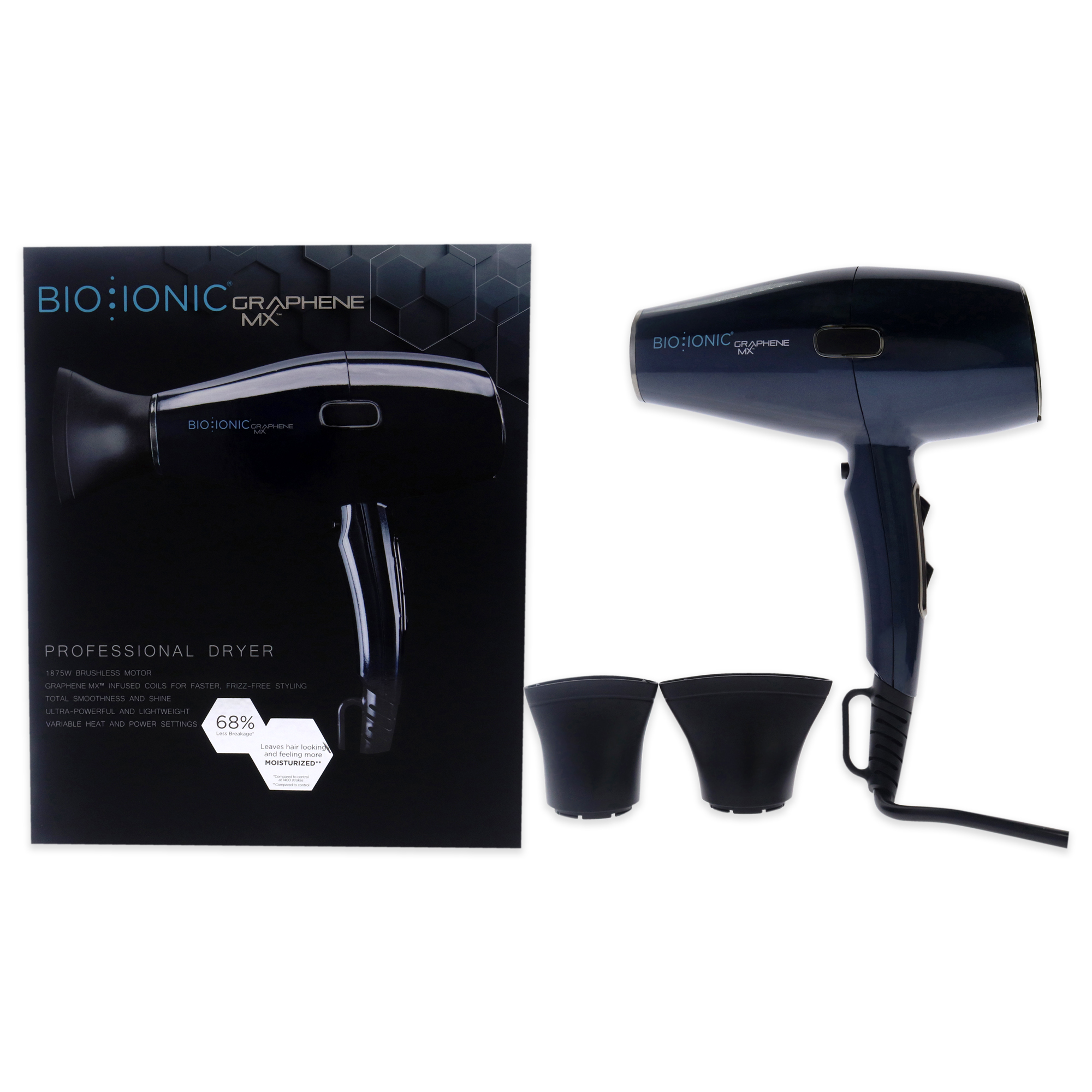 Foto 2 pulgar | Secador De Pelo Bio Ionic Graphene Mx Professional Para Mujer - Venta Internacional.