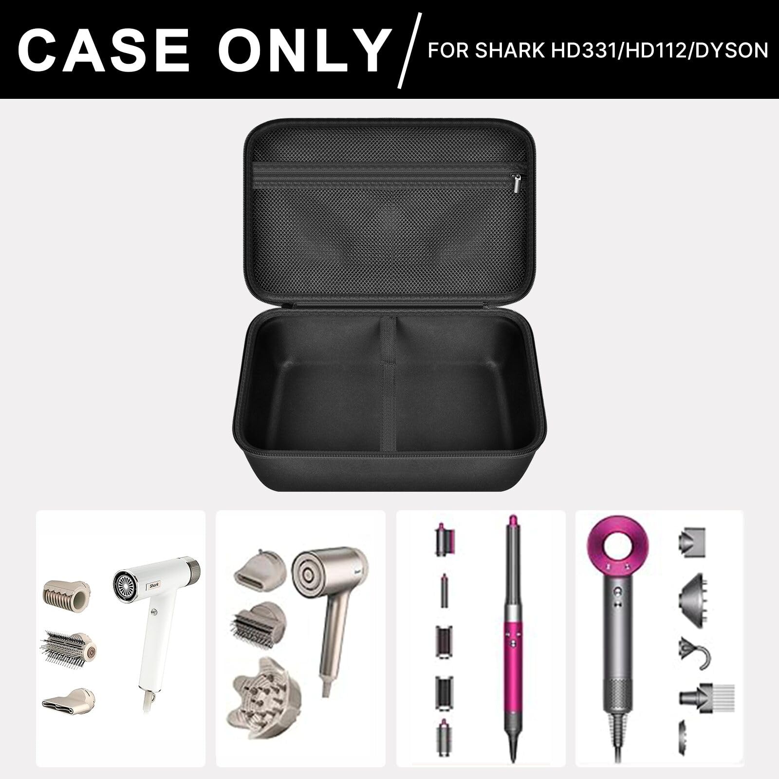 Foto 2 | Funda Para Secador De Pelo Paiyule Para Shark Hd112brn Y Hd331 Hyperair Iq - Venta Internacional.