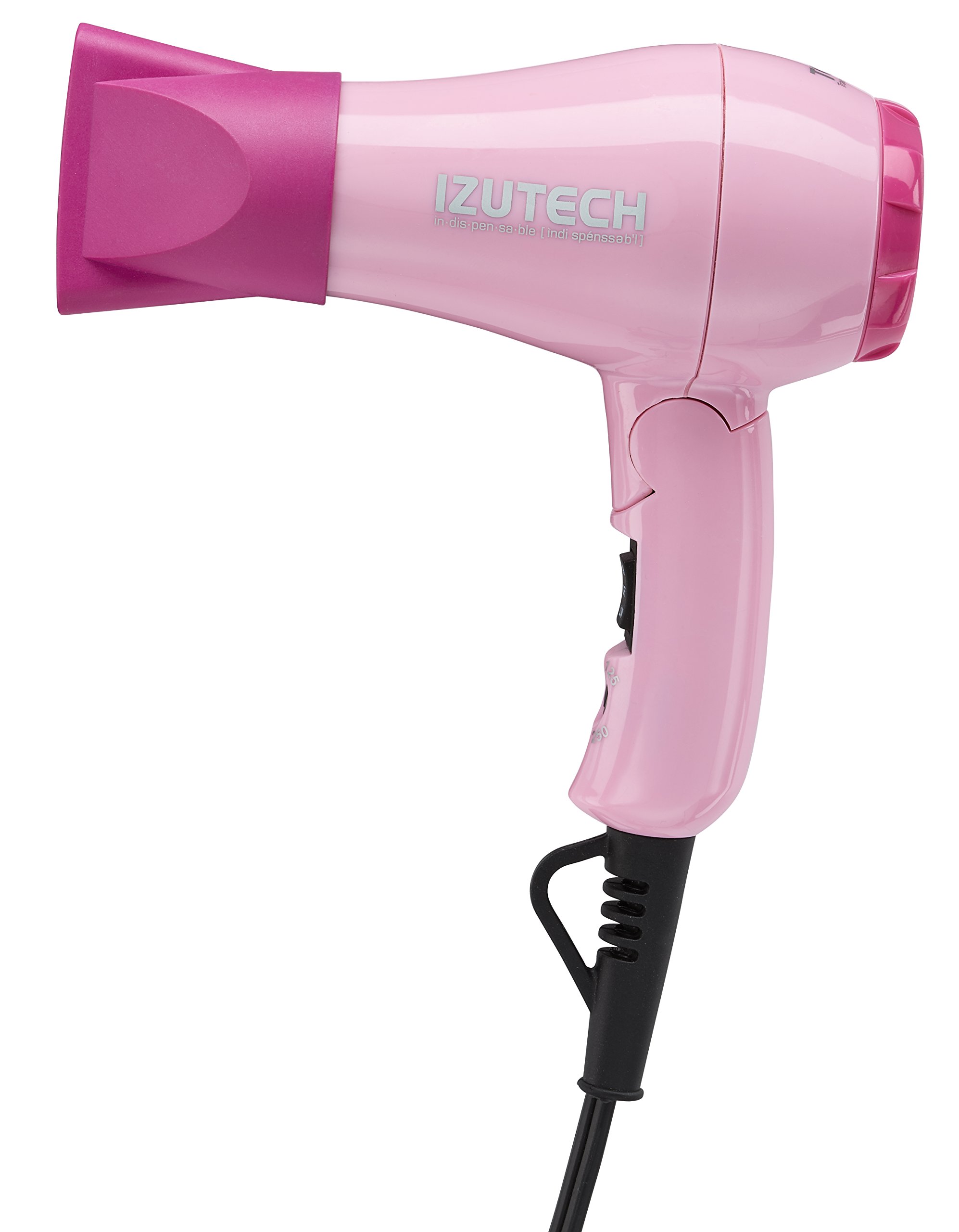 Secador Izutech Toro 2400 Mini, Doble Voltaje, Plegable, 1200 W - Venta Internacional.