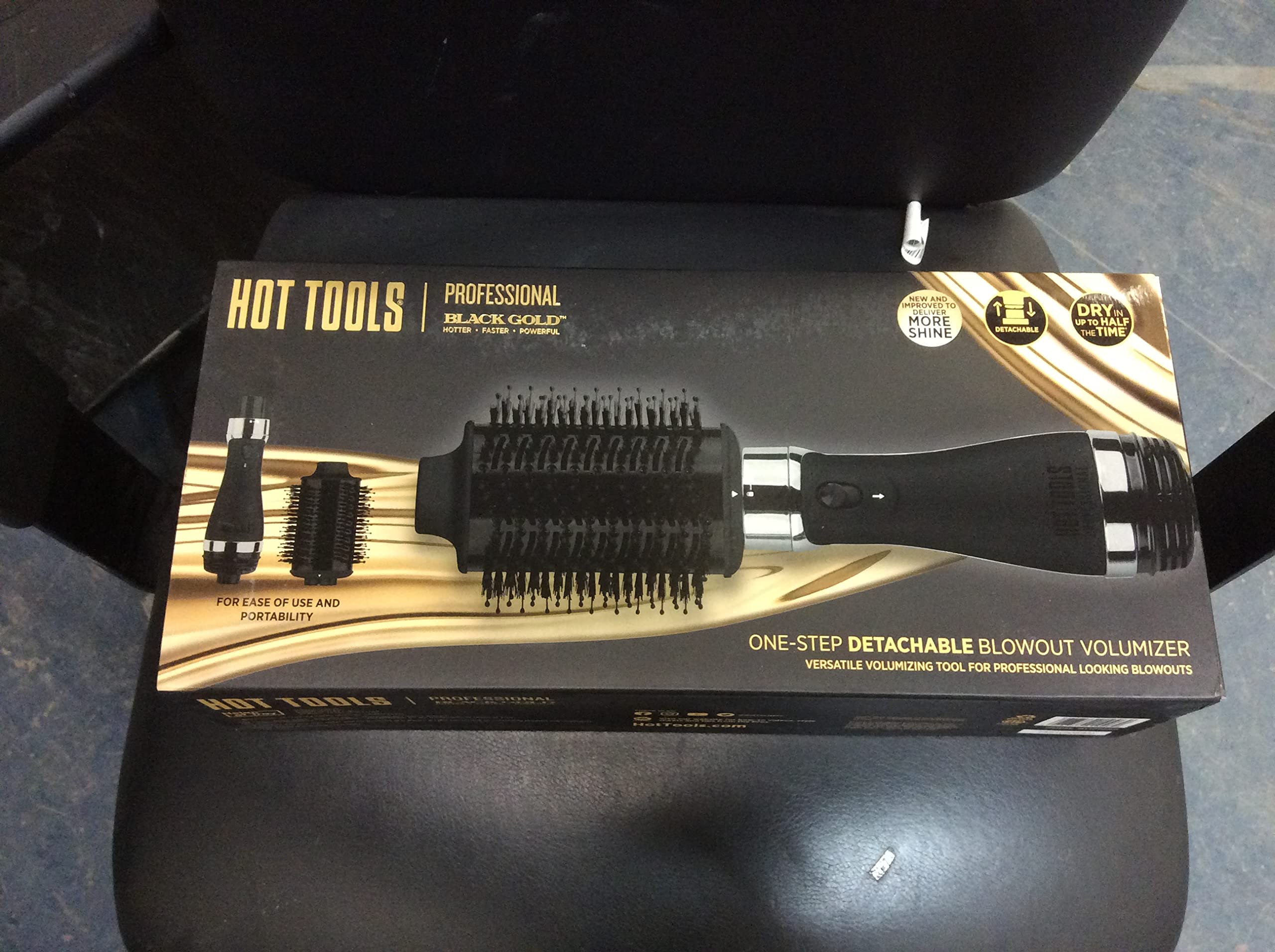 Foto 5 pulgar | Secador De Pelo Hot Tools Professional Black Gold Voluminizer - Venta Internacional.