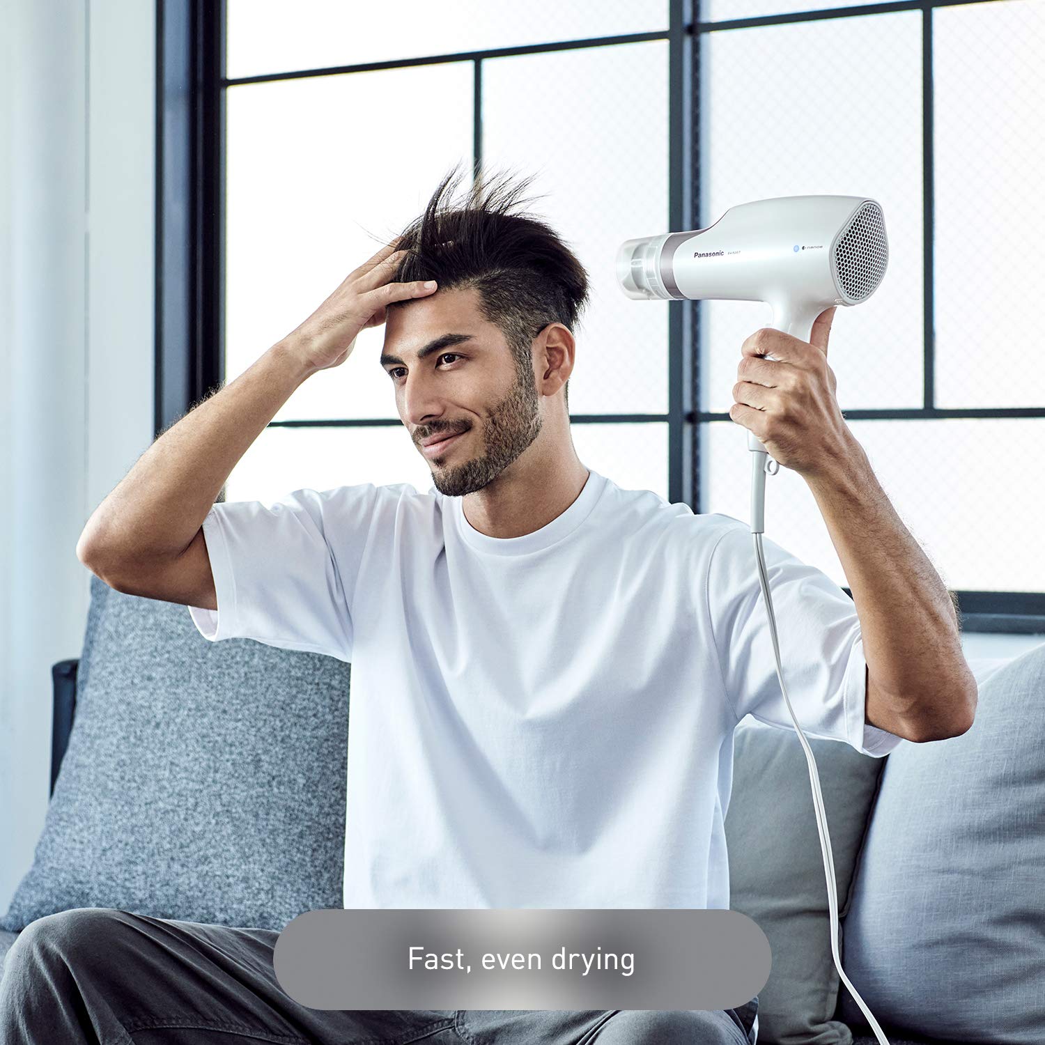 Foto 6 | Secador De Pelo Panasonic Nanoe Salon Con Boquilla Oscilante De Secado Rápido - Venta Internacional.