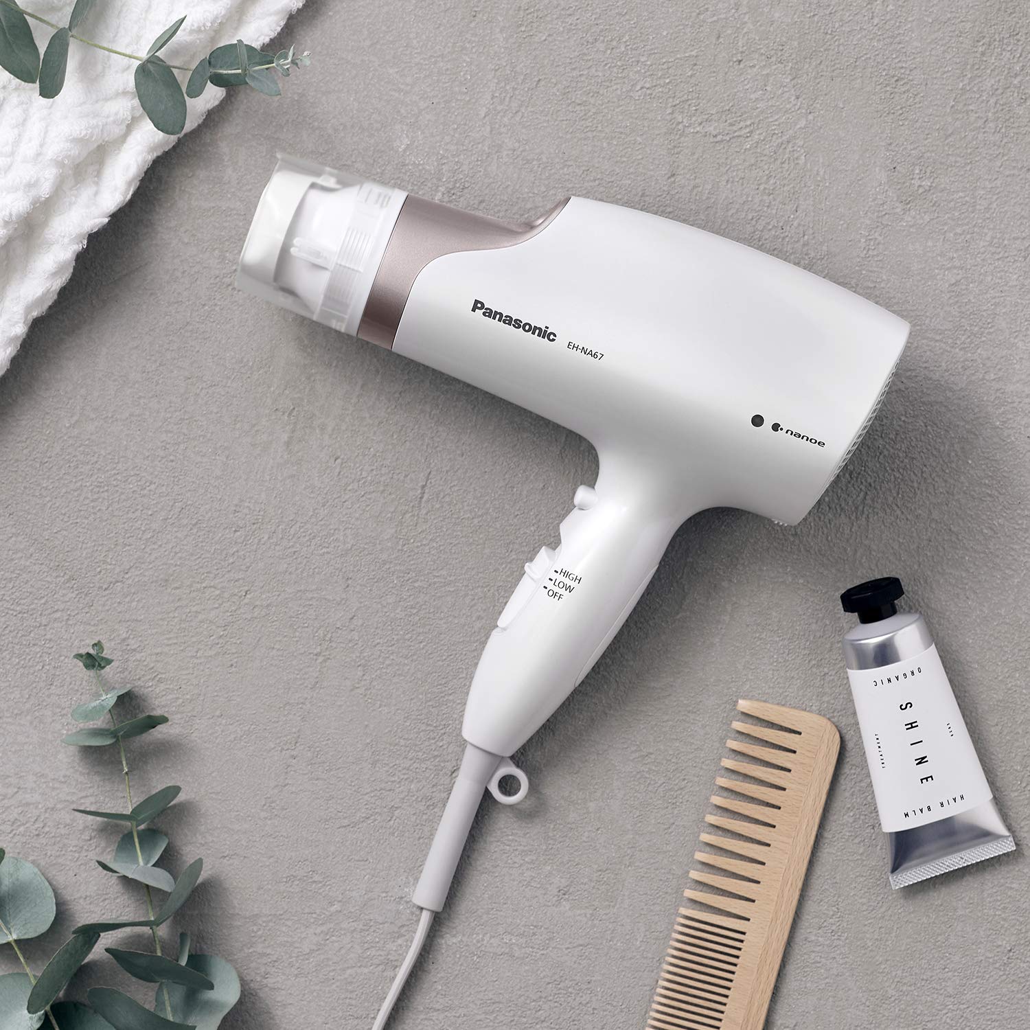 Foto 7 | Secador De Pelo Panasonic Nanoe Salon Con Boquilla Oscilante De Secado Rápido - Venta Internacional.