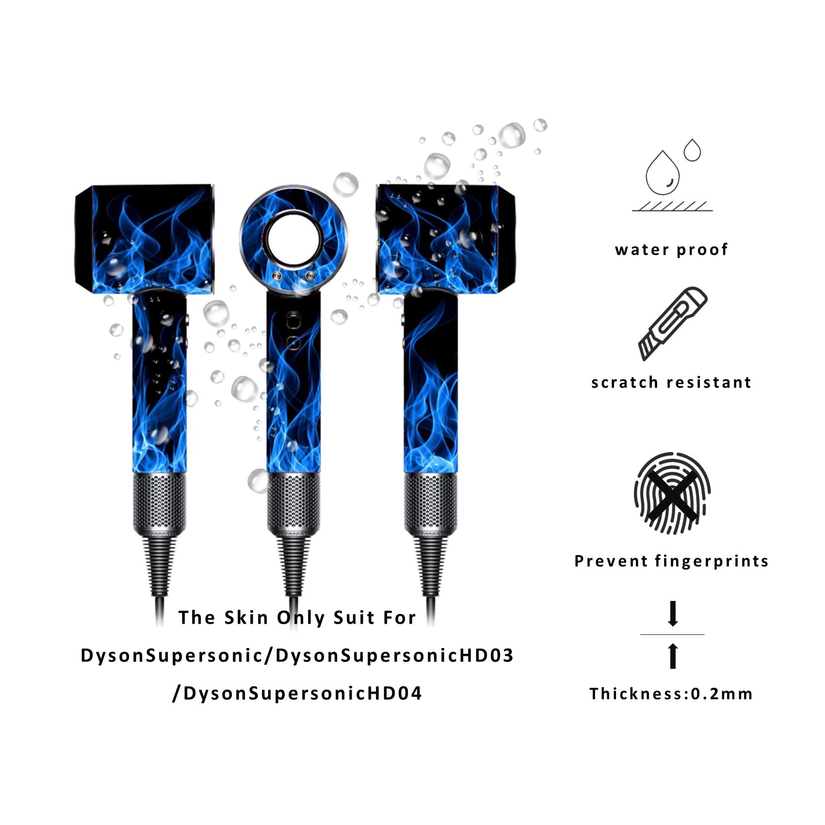 Foto 3 pulgar | Funda Para Secador De Pelo Compatible Con Dyson Hd01 Hd02 Hd03 - Venta Internacional.