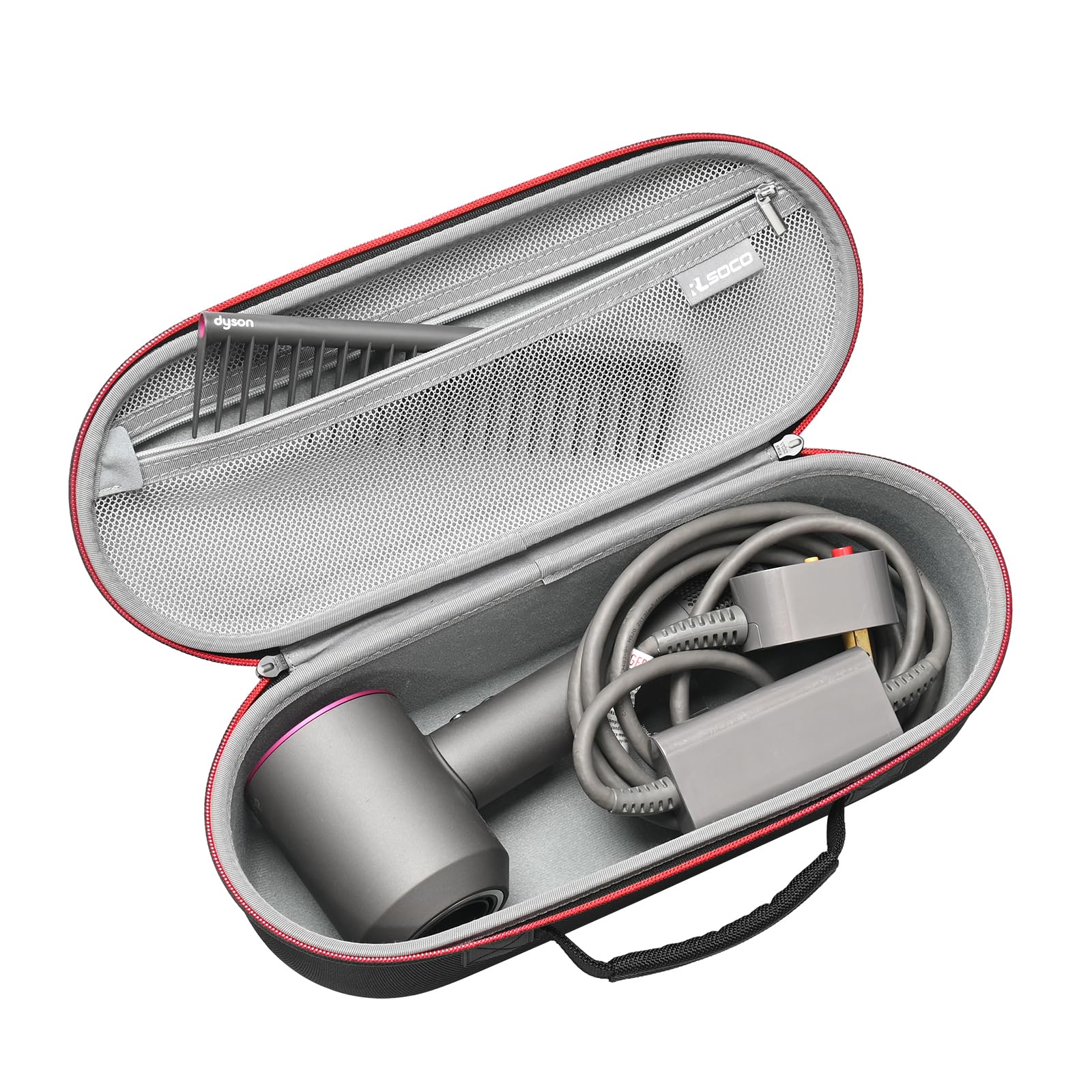 Foto 2 pulgar | Funda De Viaje Rlsoco Para Secador De Pelo Dyson Supersonic, Color Negro - Venta Internacional.