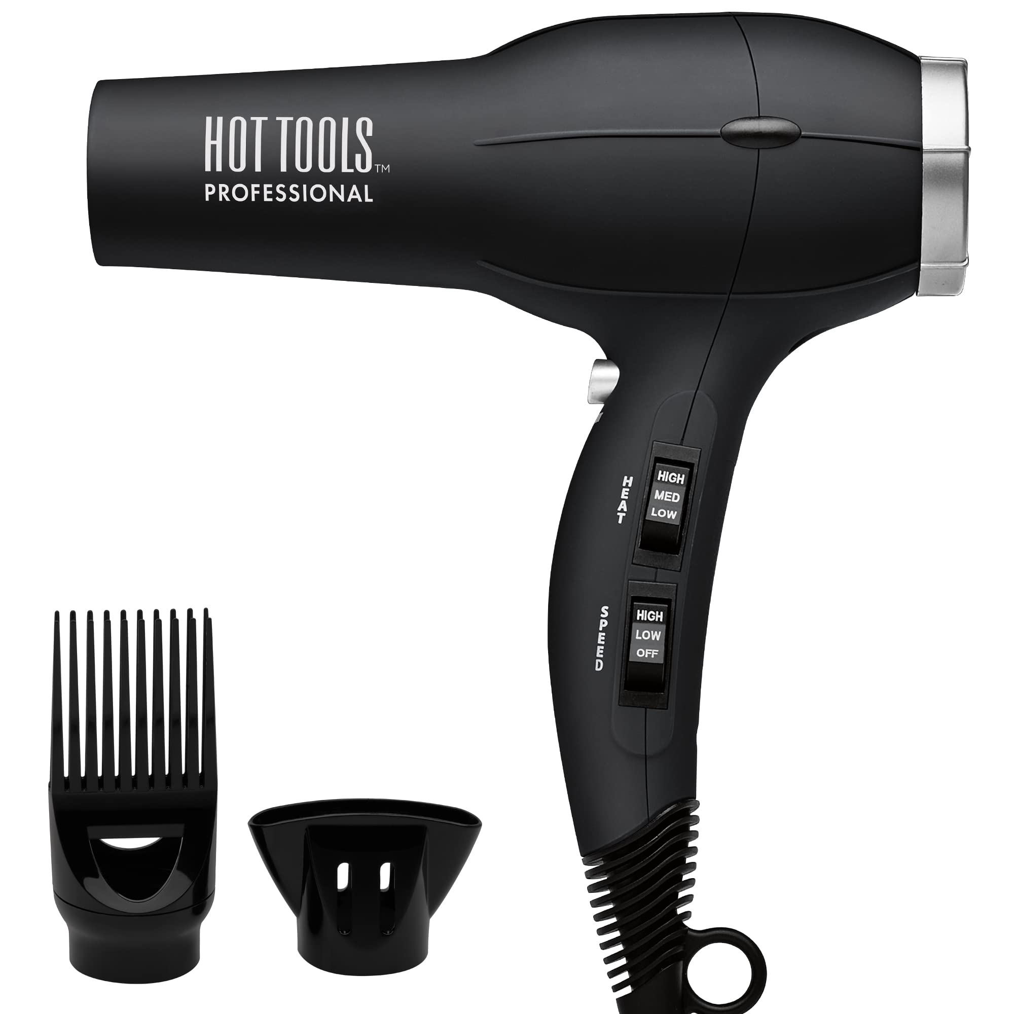 Foto 2 pulgar | Secador De Pelo Hot Tools Pro Artist 1875w Turbo Ionic (negro) - Venta Internacional.