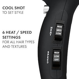 Foto 3 | Secador De Pelo Hot Tools Pro Artist 1875w Turbo Ionic (negro) - Venta Internacional.