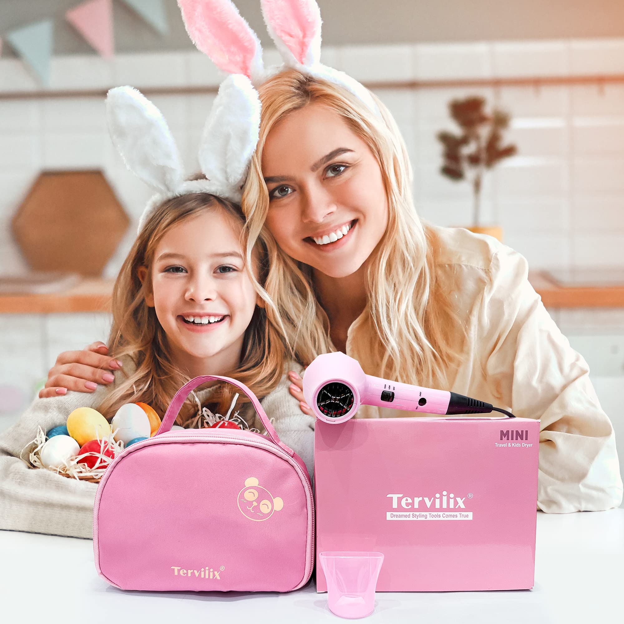 Foto 6 | Secador De Pelo Terviiix Mini Portable Travel 1000w De Doble Voltaje - Venta Internacional.