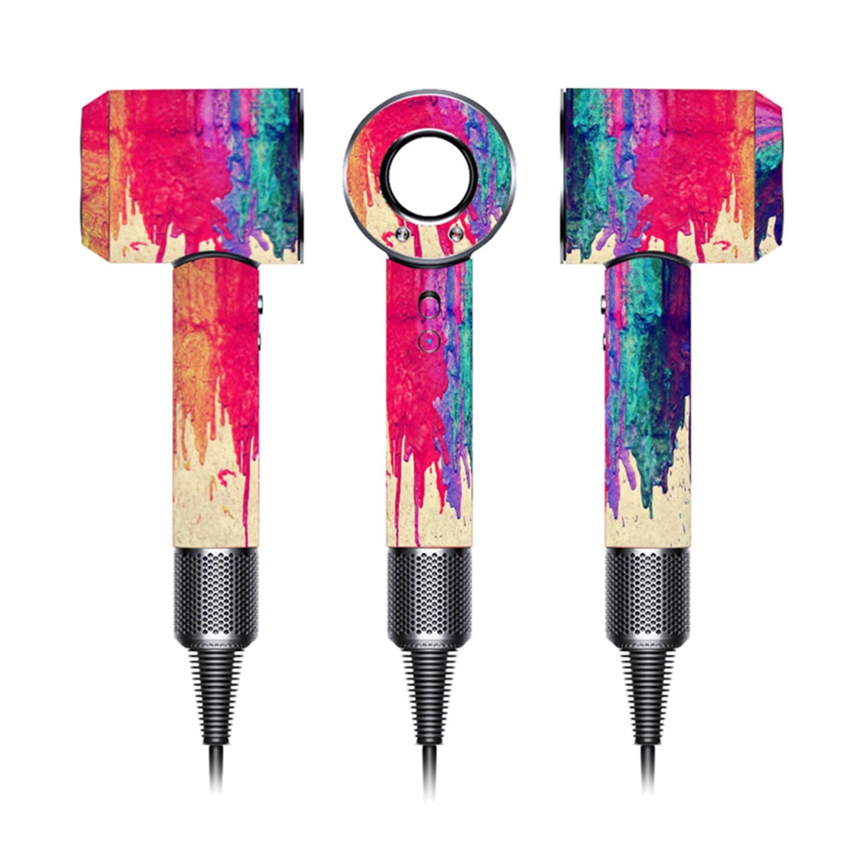 Calcomanía Skin Stickers Compatible Con El Secador De Pelo Dyson - Venta Internacional.