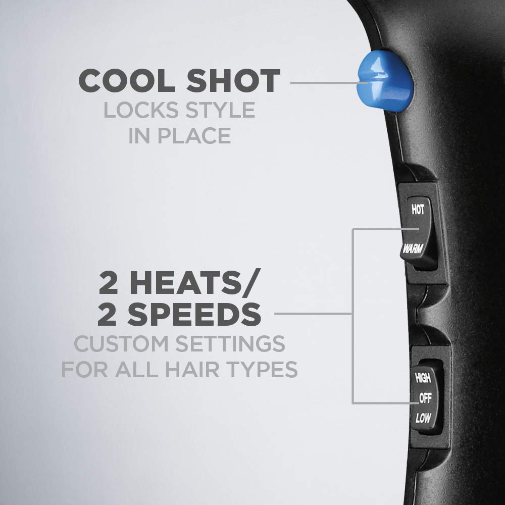 Foto 4 pulgar | Secadora de Cabello Conair Turbo de 1875 w-Venta Internacional