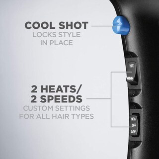 Foto 3 | Secadora de Cabello Conair Turbo de 1875 w-Venta Internacional