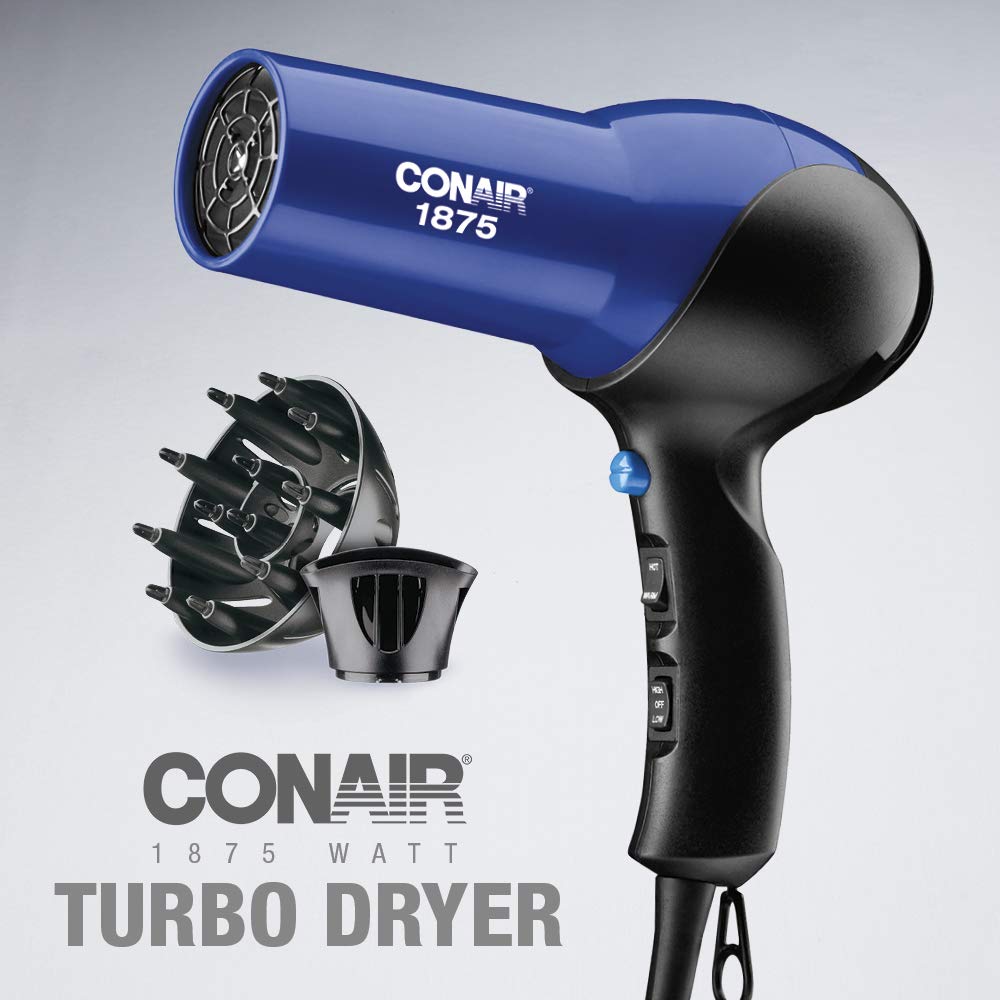 Foto 8 pulgar | Secadora de Cabello Conair Turbo de 1875 w-Venta Internacional