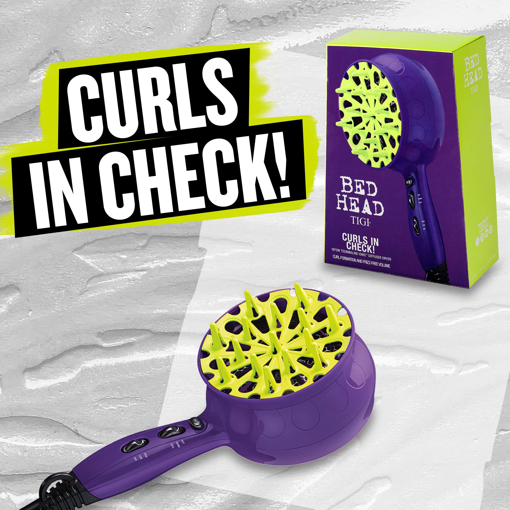 Foto 6 | Secador Difusor De Pelo, Cabezal De Cama Curls-in-check, 1875 W, Para Cabello Rizado - Venta Internacional.