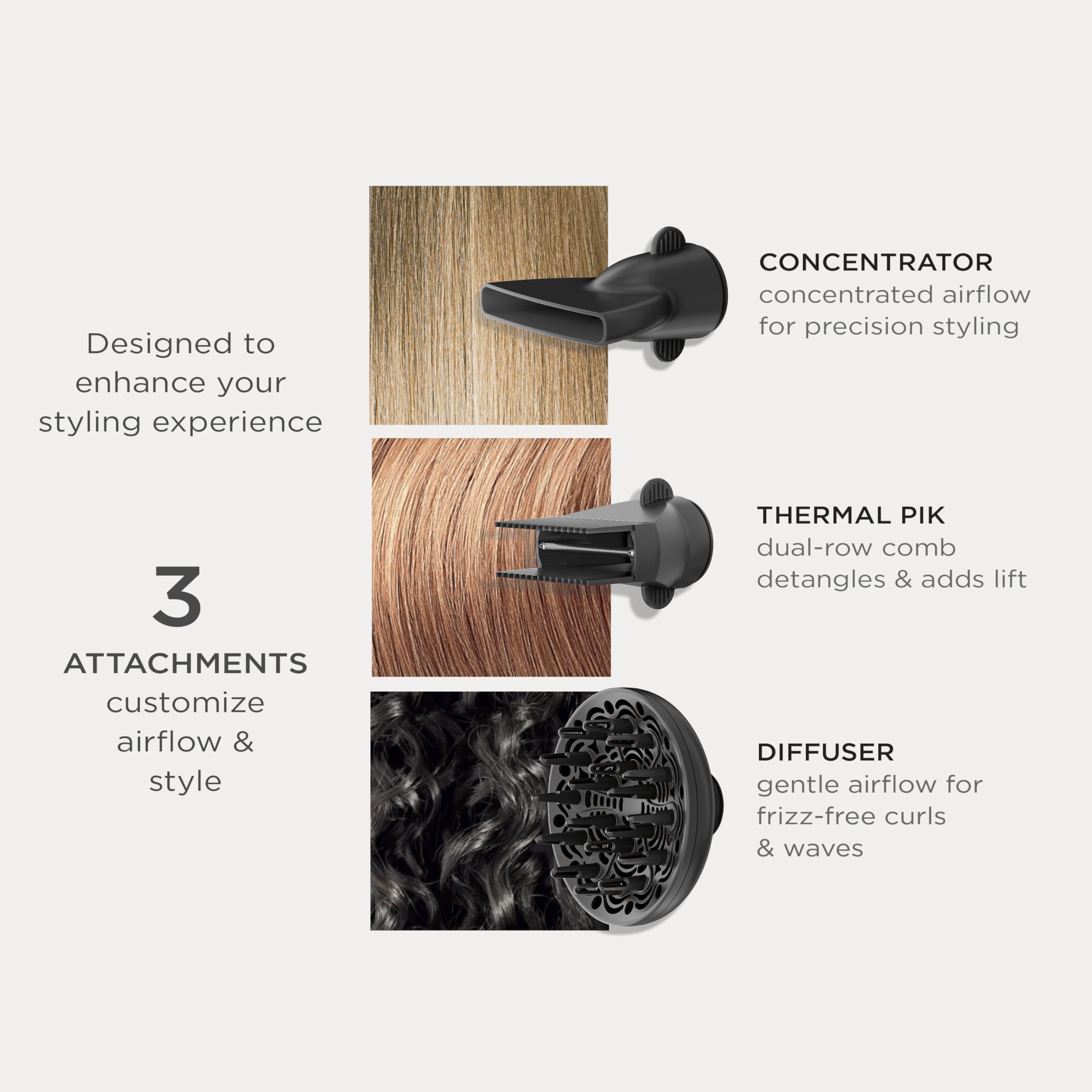 Foto 6 pulgar | Secador de Pelo Conair Infiniti Pro Performa con 3 Accesorios - Venta Internacional