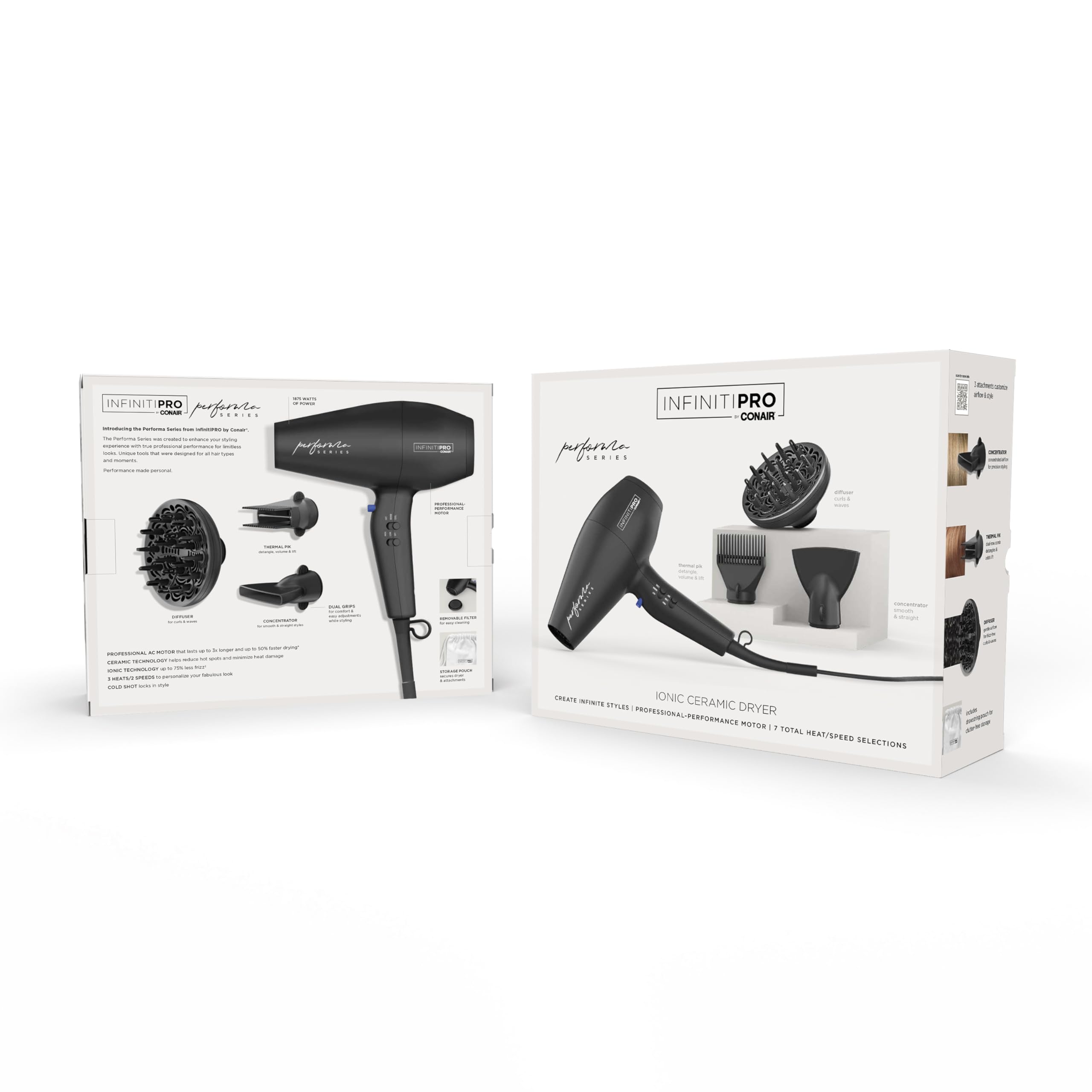 Foto 7 pulgar | Secador de Pelo Conair Infiniti Pro Performa con 3 Accesorios - Venta Internacional