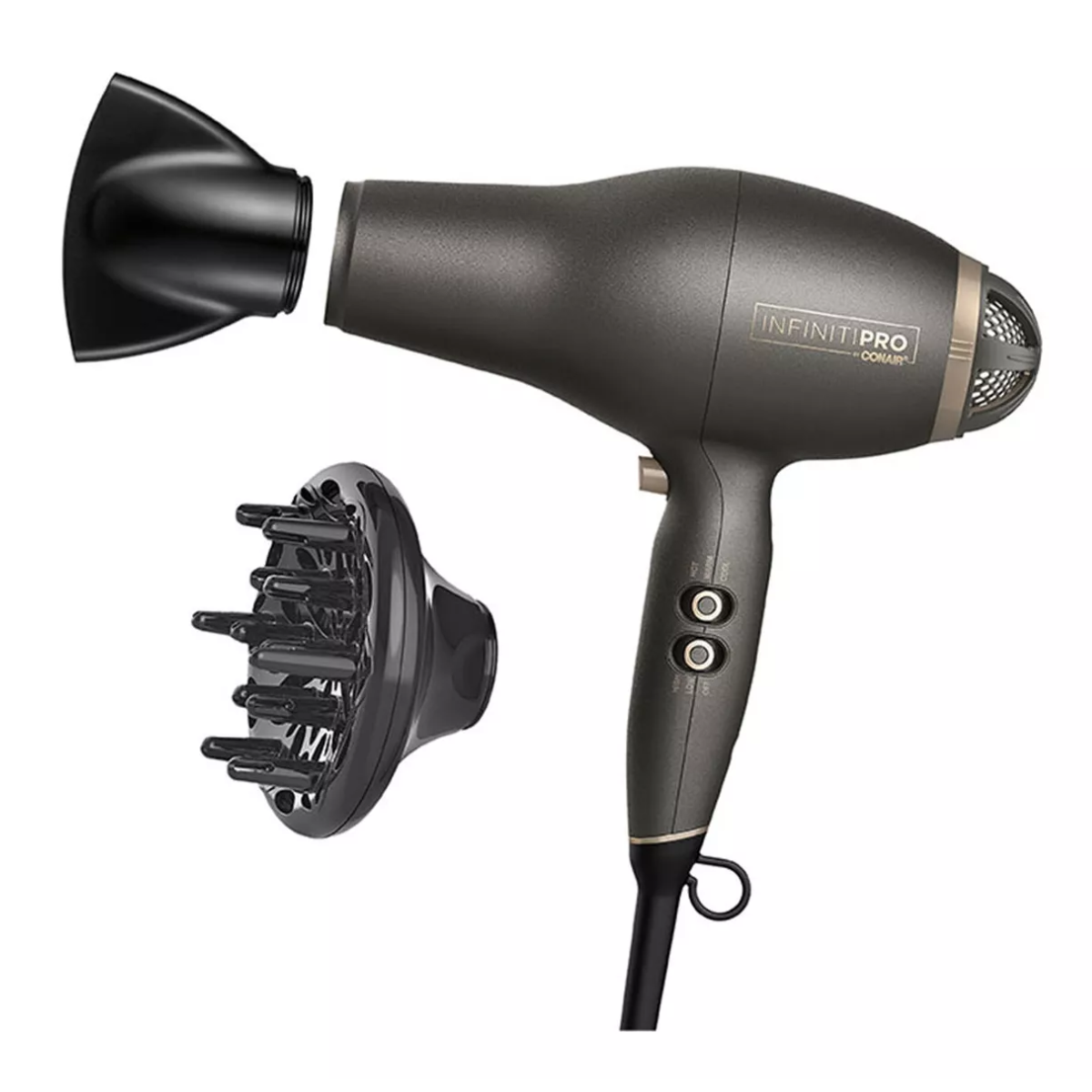 Foto 2 pulgar | Secadora Conair 680es Infiniti Pro Dryer Con Difusor Negra