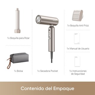 Foto 8 | Secadora De Cabello Dreame Pocket Plegable Temperatura Constante