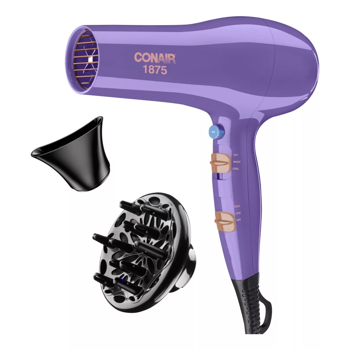 Foto 6 pulgar | Secadora Conair 237wpes Tecnología De Doble Cerámica Morada