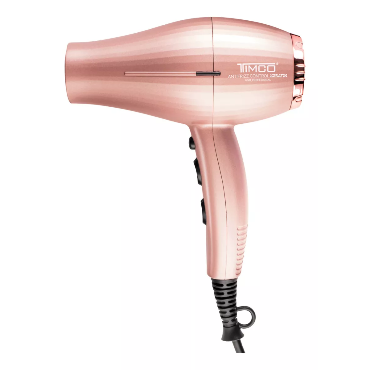 Foto 6 pulgar | Secadora Timco Sef422 Profesional Antifrizz Control Keratin Rose Gold