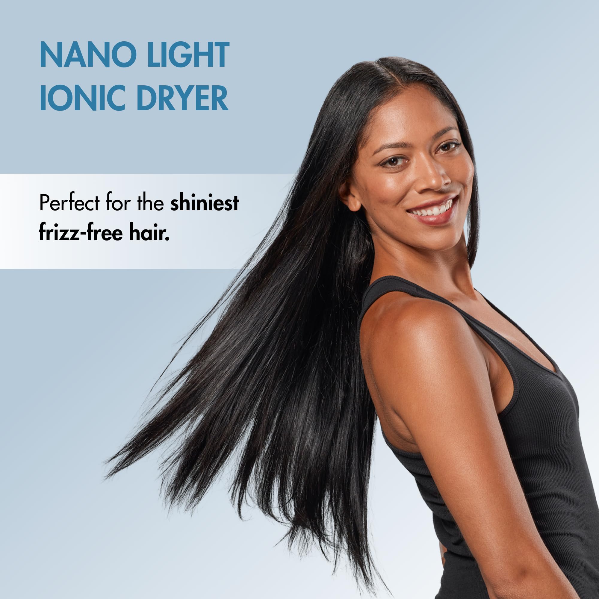 Foto 5 pulgar | Secador De Pelo Babylisspro Nano Titanium Ionic Lightweight Blue - Venta Internacional.