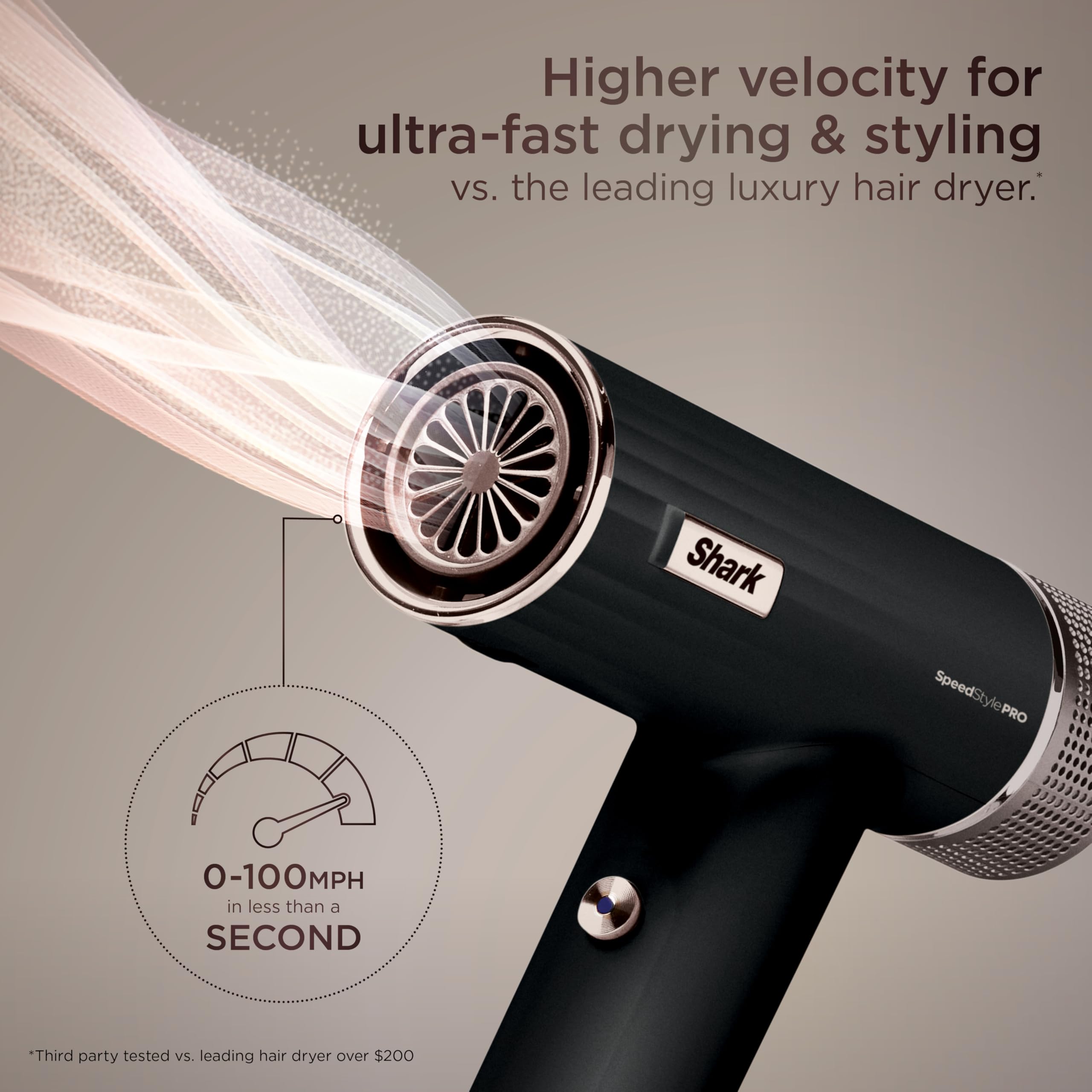 Foto 4 pulgar | Secador De Pelo Shark Speedstyle Pro Hd731 Para Cabello Liso Y Ondulado - Venta Internacional.